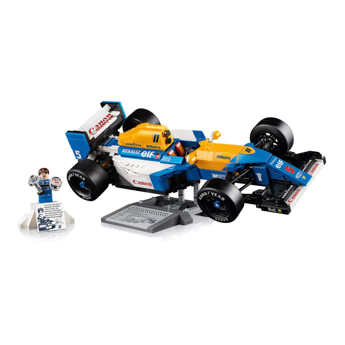 LEGO® Icons F1® Williams Racing FW14B и Nigel Mansell 10353