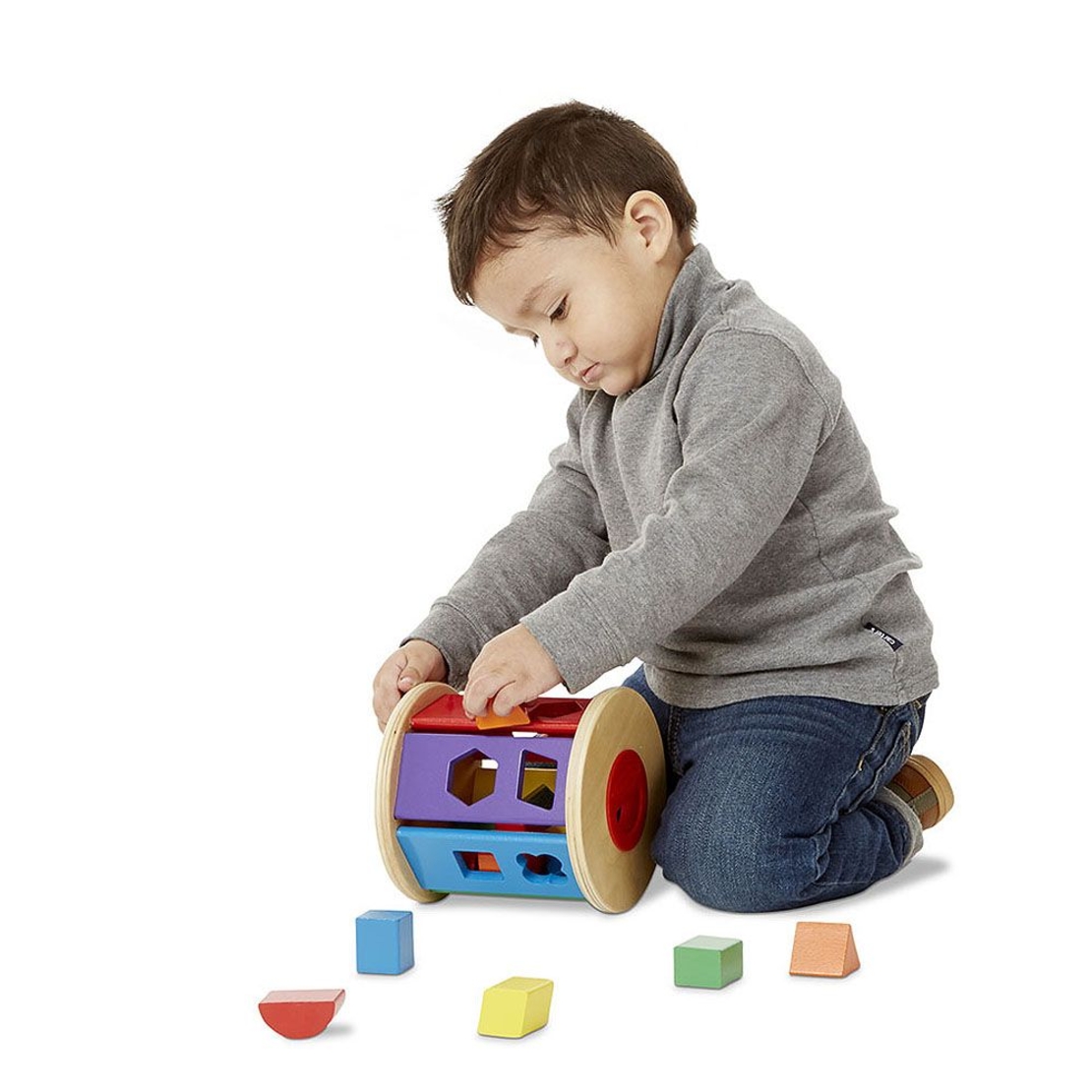 Дървен сортер ролка с форми Melissa and Doug 19041