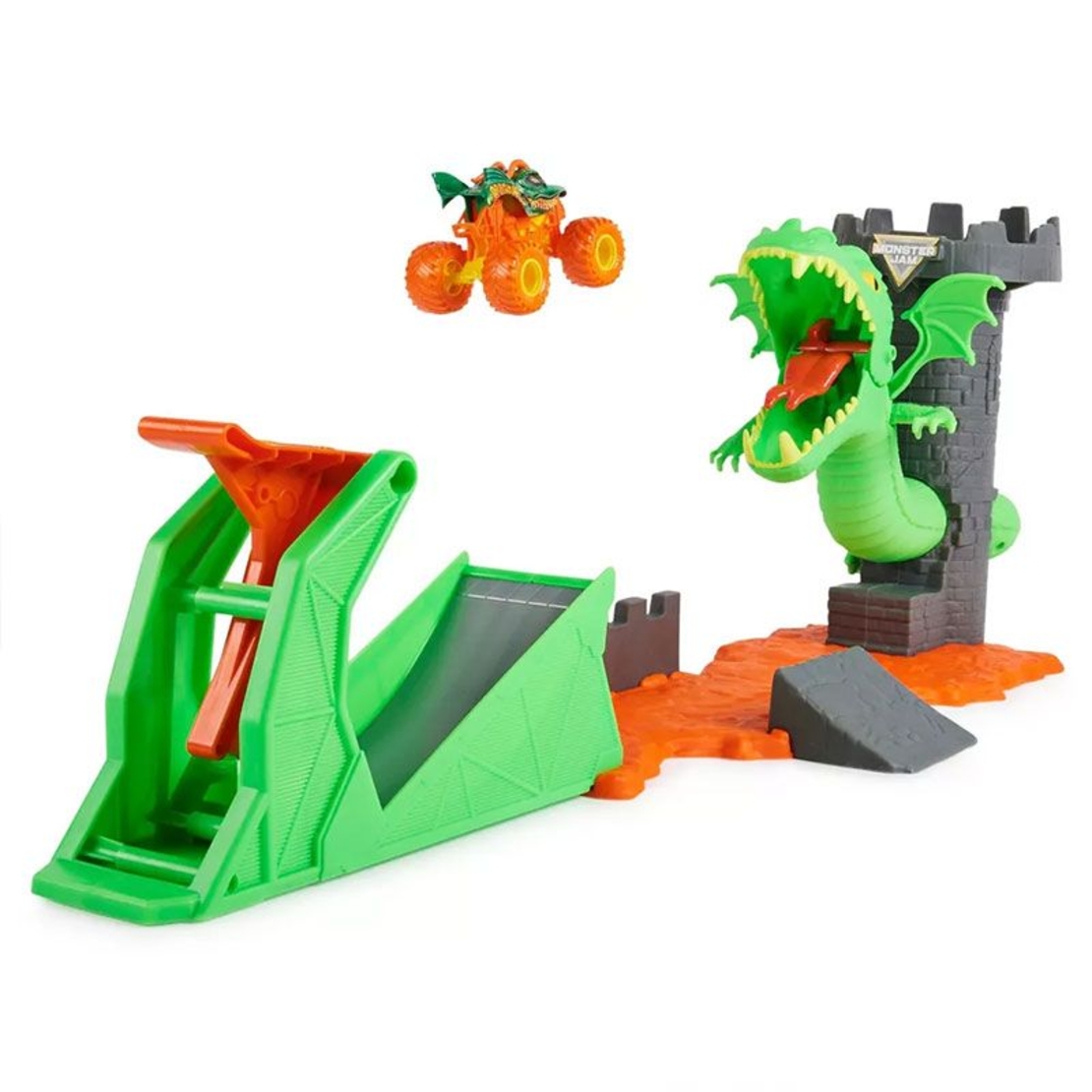Писта Spin Master Monster Jam True Metal Dueling Dragon