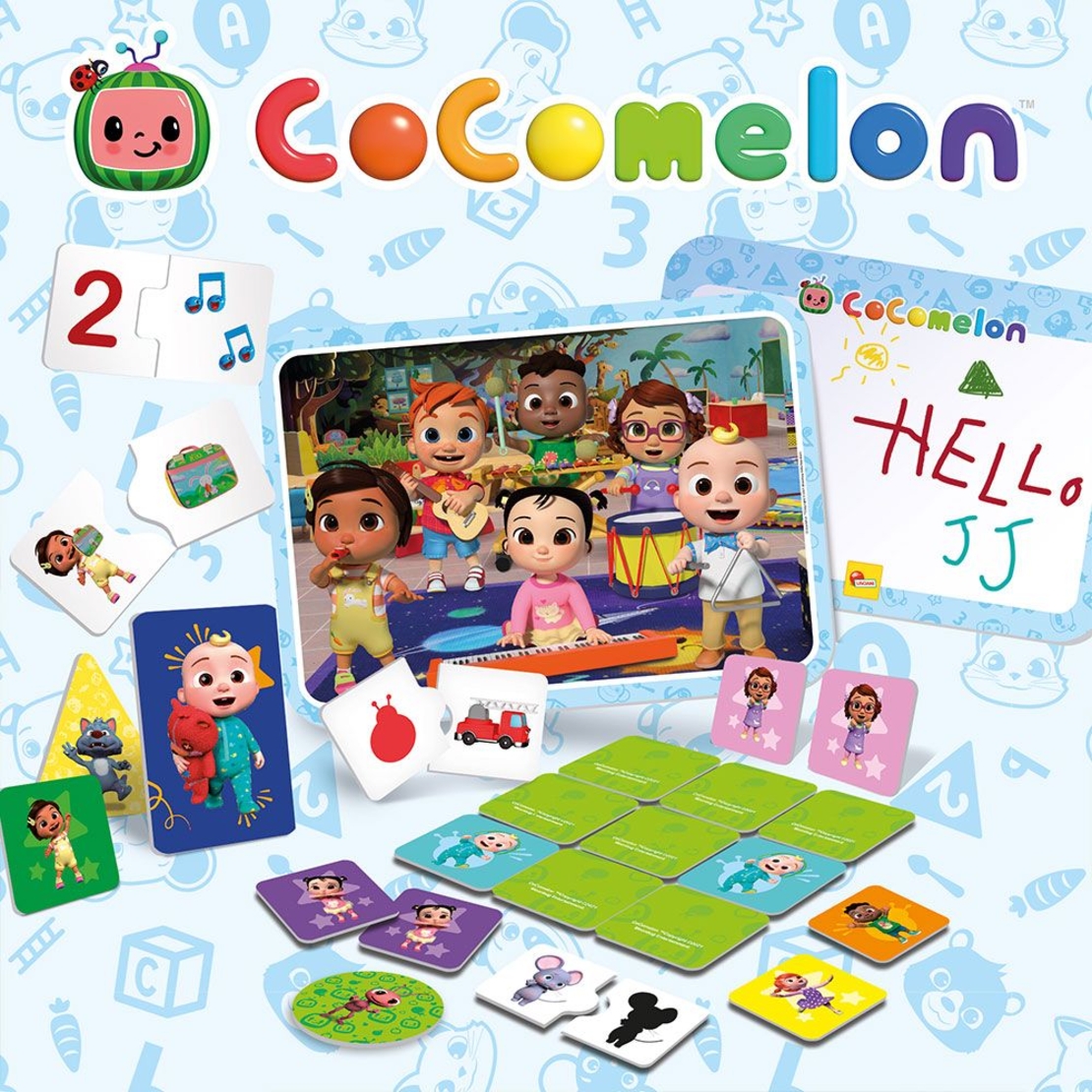 Комплект Lisciani Cocomelon Бюро с 10 образователни игри