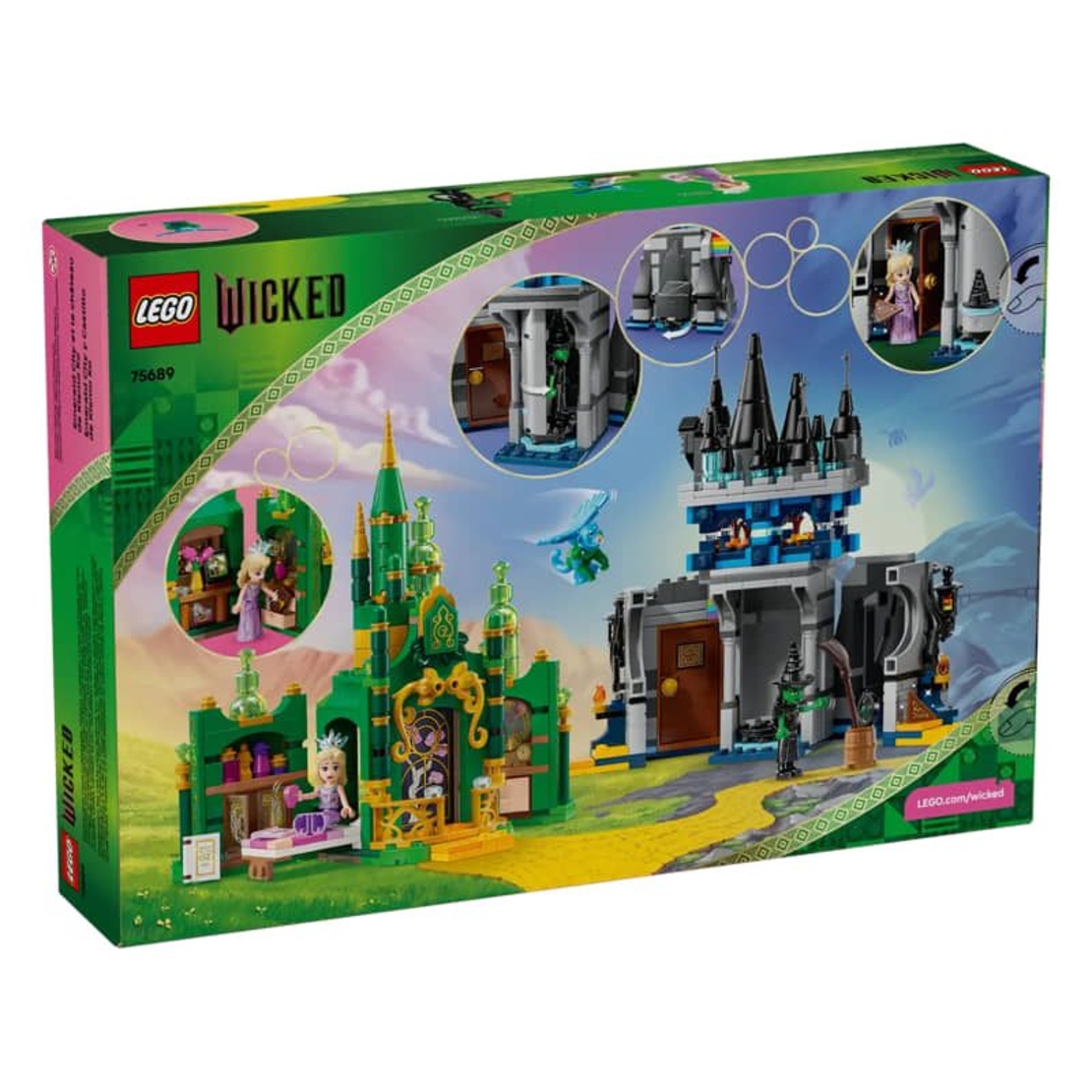 LEGO® Wicked Изумруденият град и дворецът Киамо Ко 75689