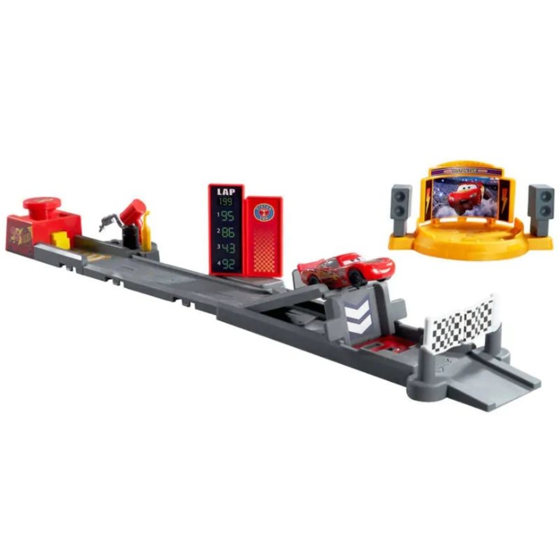 Писта Mattel Cars Piston Cup, с една кола Lightning McQueen