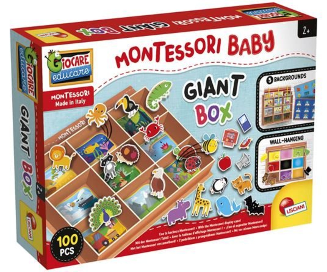 Образователна игра Lisciani Montessori Giant Box