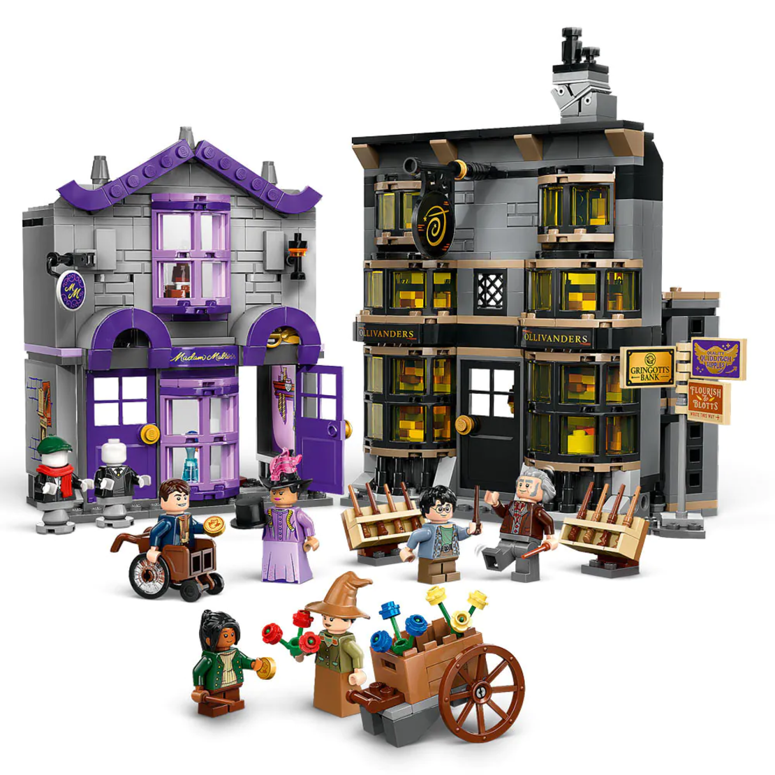LEGO® Harry Potter™ Оливандър и дрехи от Мадам Молкин 76439