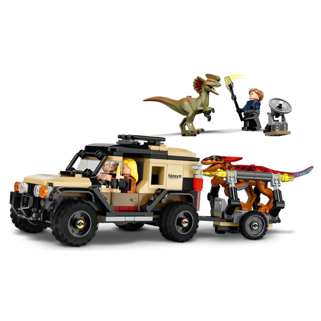 LEGO® Jurassic World Превоз на пирораптор и дилофозавър 76951
