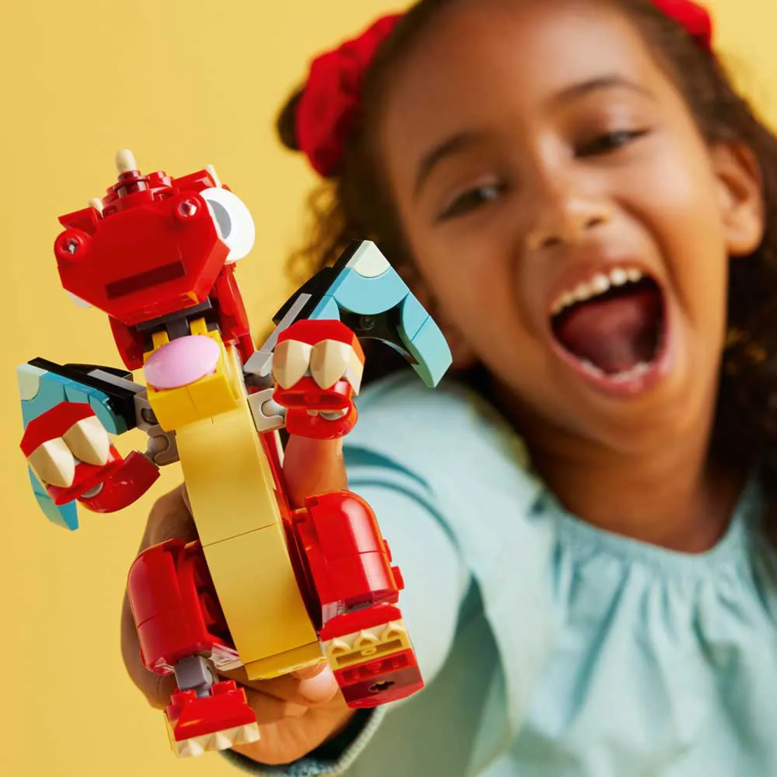 LEGO® Creator Червен дракон 31145