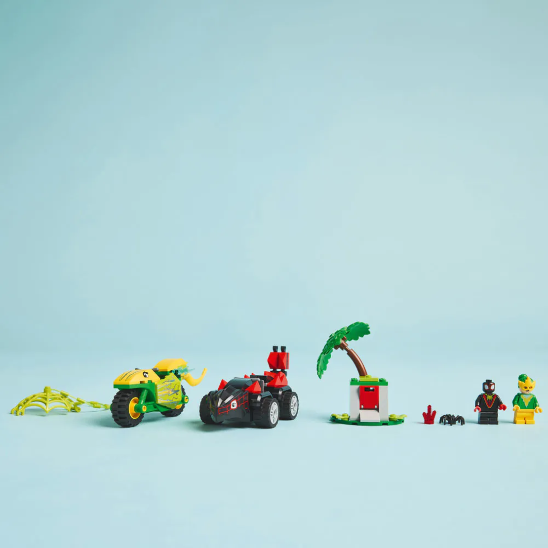 LEGO® Marvel Spidey Преследване с коли-динозаври 11198