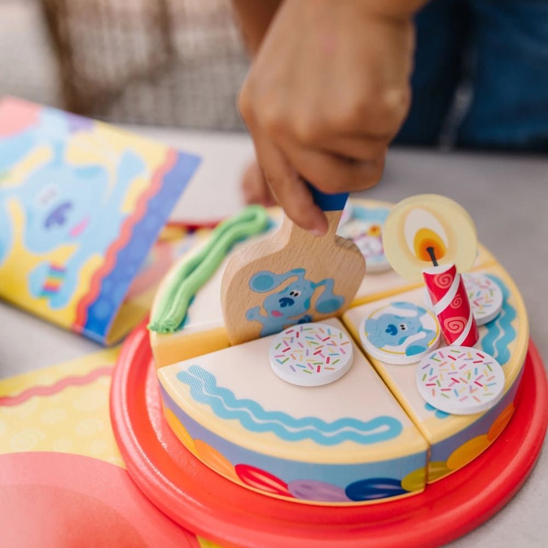 Дървен комплект за игра Melissa and Doug Blue's Clues & You! Рожден ден 33018