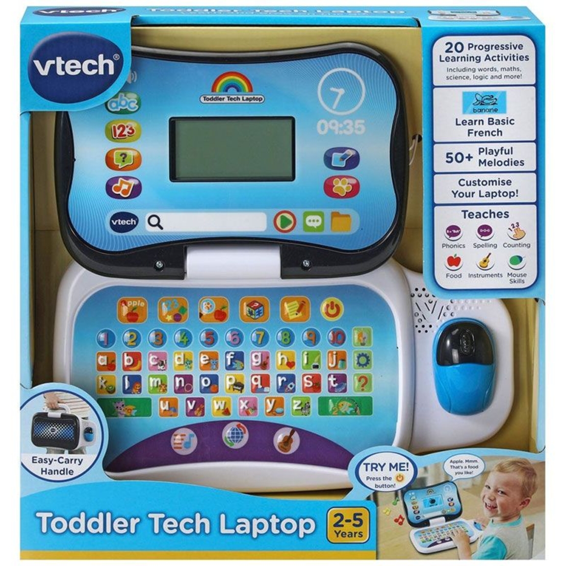 Детски образователен лаптоп Vtech с 20 поучителни дейности