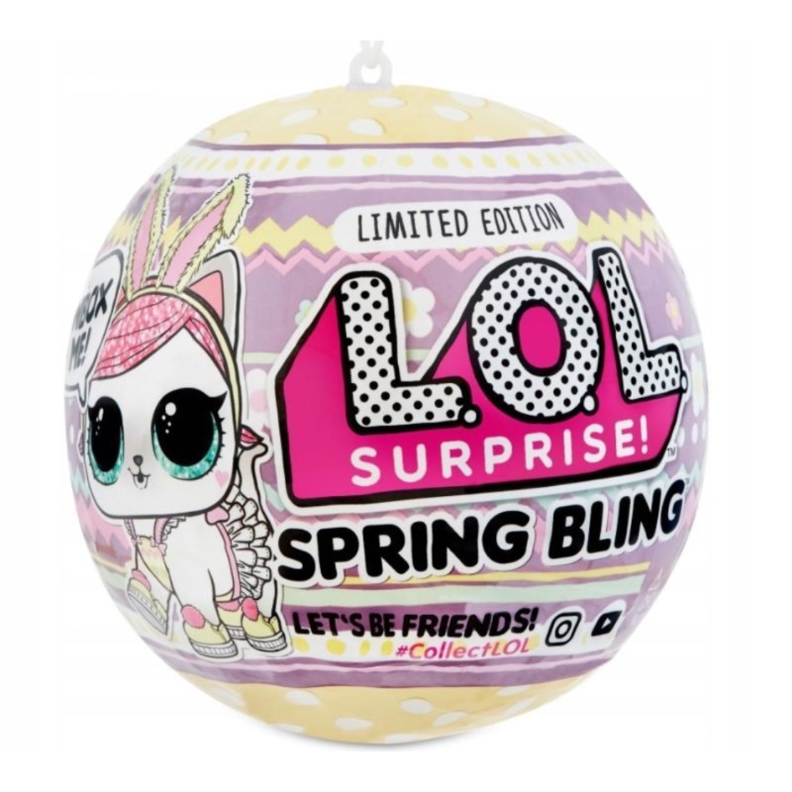 Кукла MGA L.O.L. Surprise Spring Bling Hops Pet, с 6 аксесоара