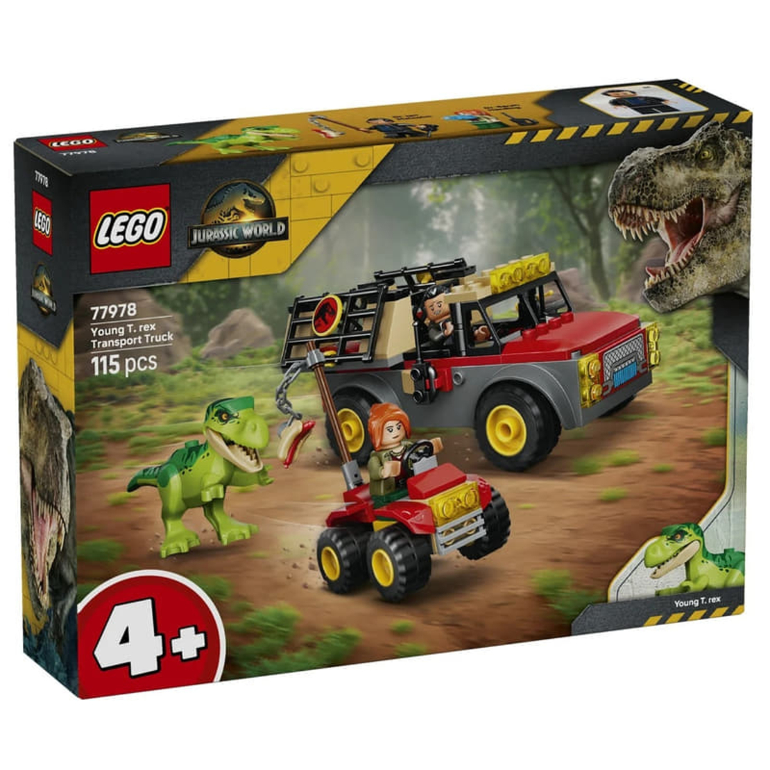 LEGO® Jurassic World Камион за транспортиране на млад тиранозавър рекс 77978
