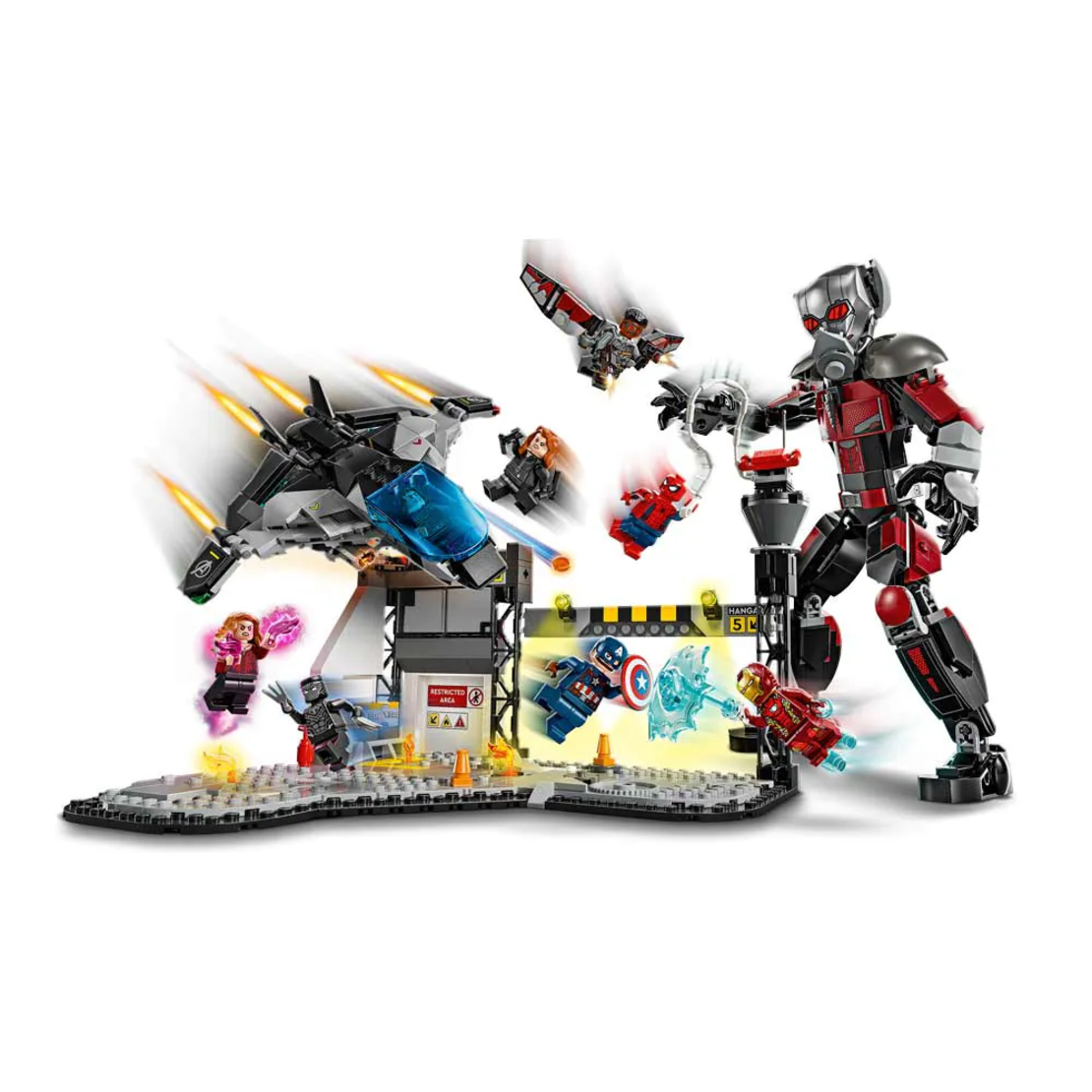 LEGO® Marvel Екшън битка от Първият отмъстител: Войната на героите 76314
