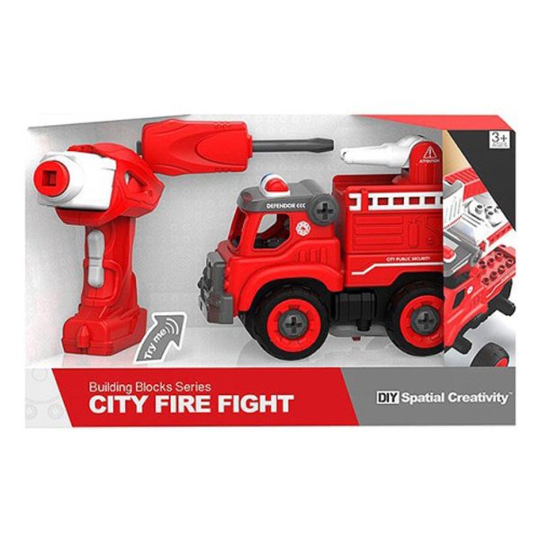 Raya Toys Пожарна за сглобяване City Fire Fight