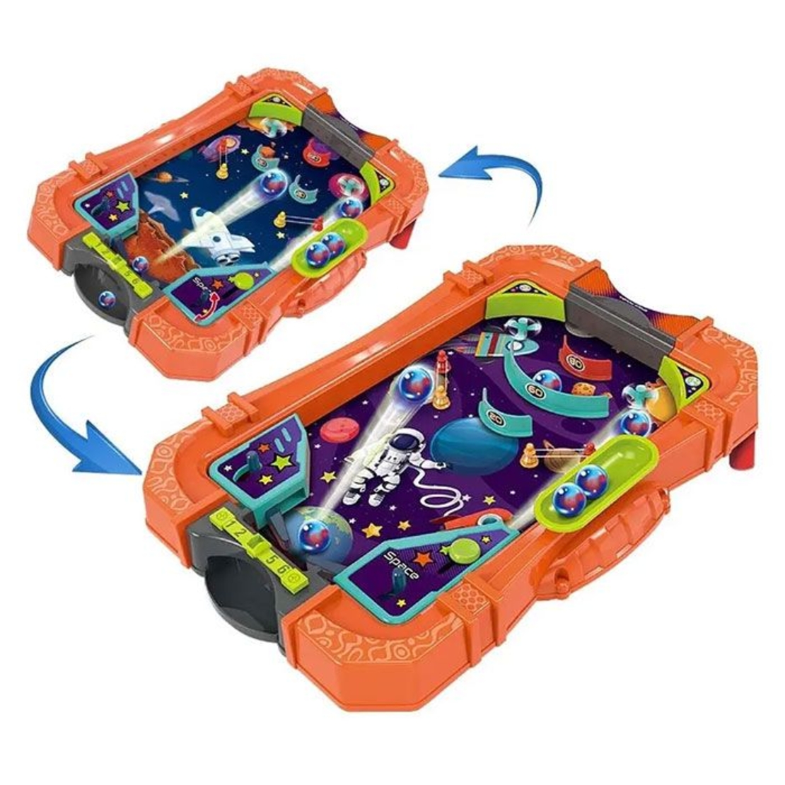 Детска игра Пинбал 2 в 1 Raya Toys Space Pinball