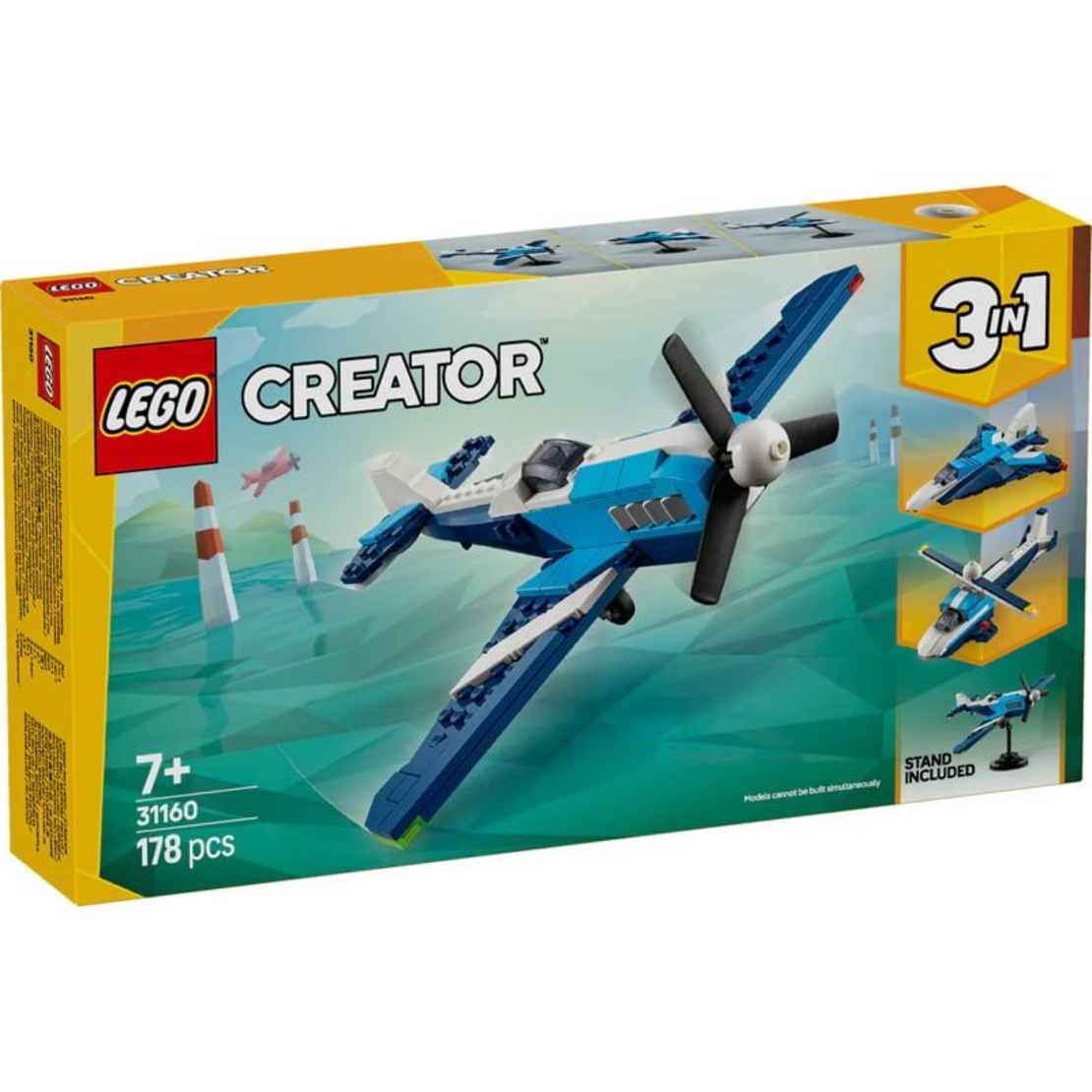 LEGO® Creator Състезателен самолет 31160