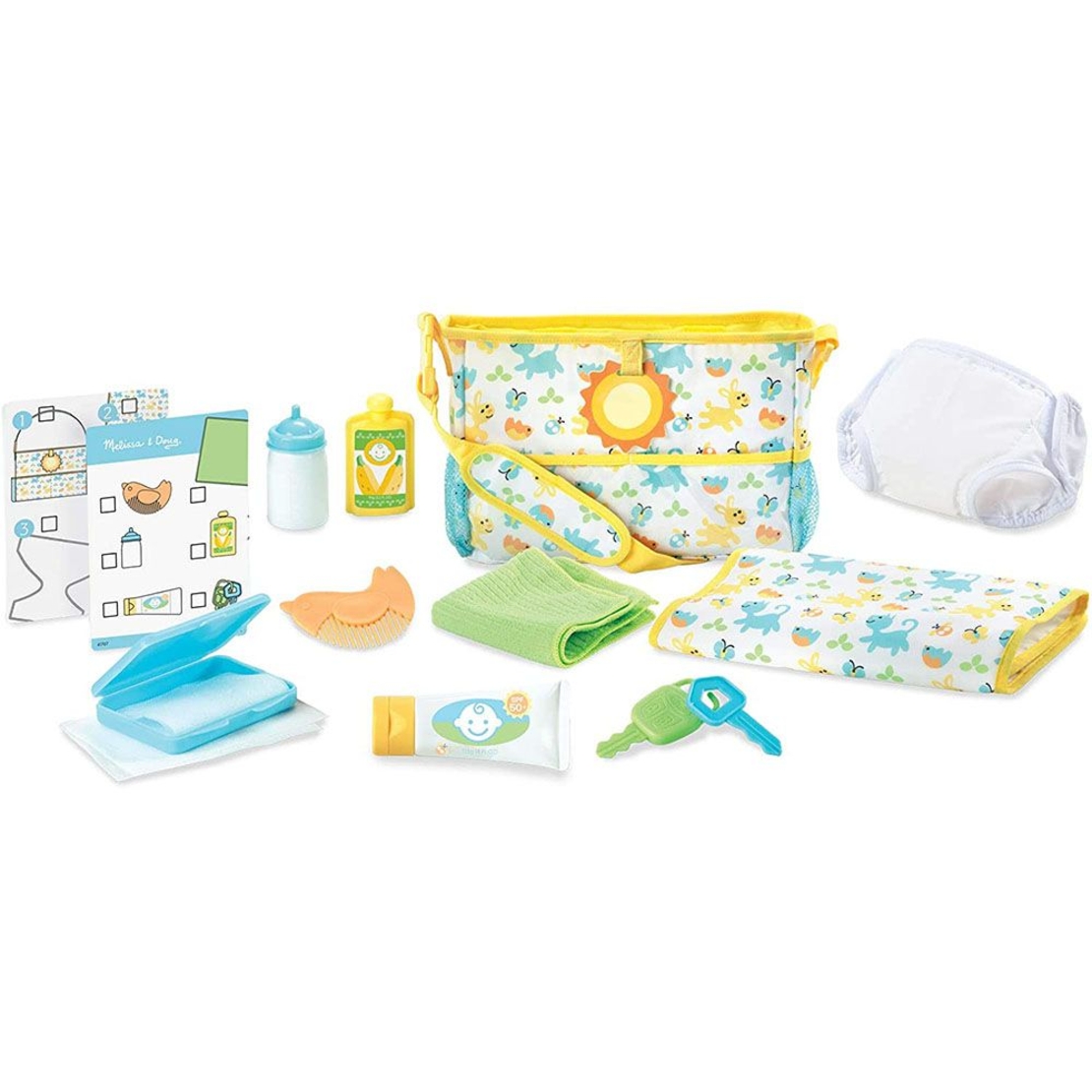 Чанта с бебешки принадлежности за кукли Melissa&Doug Mine To Love 41707