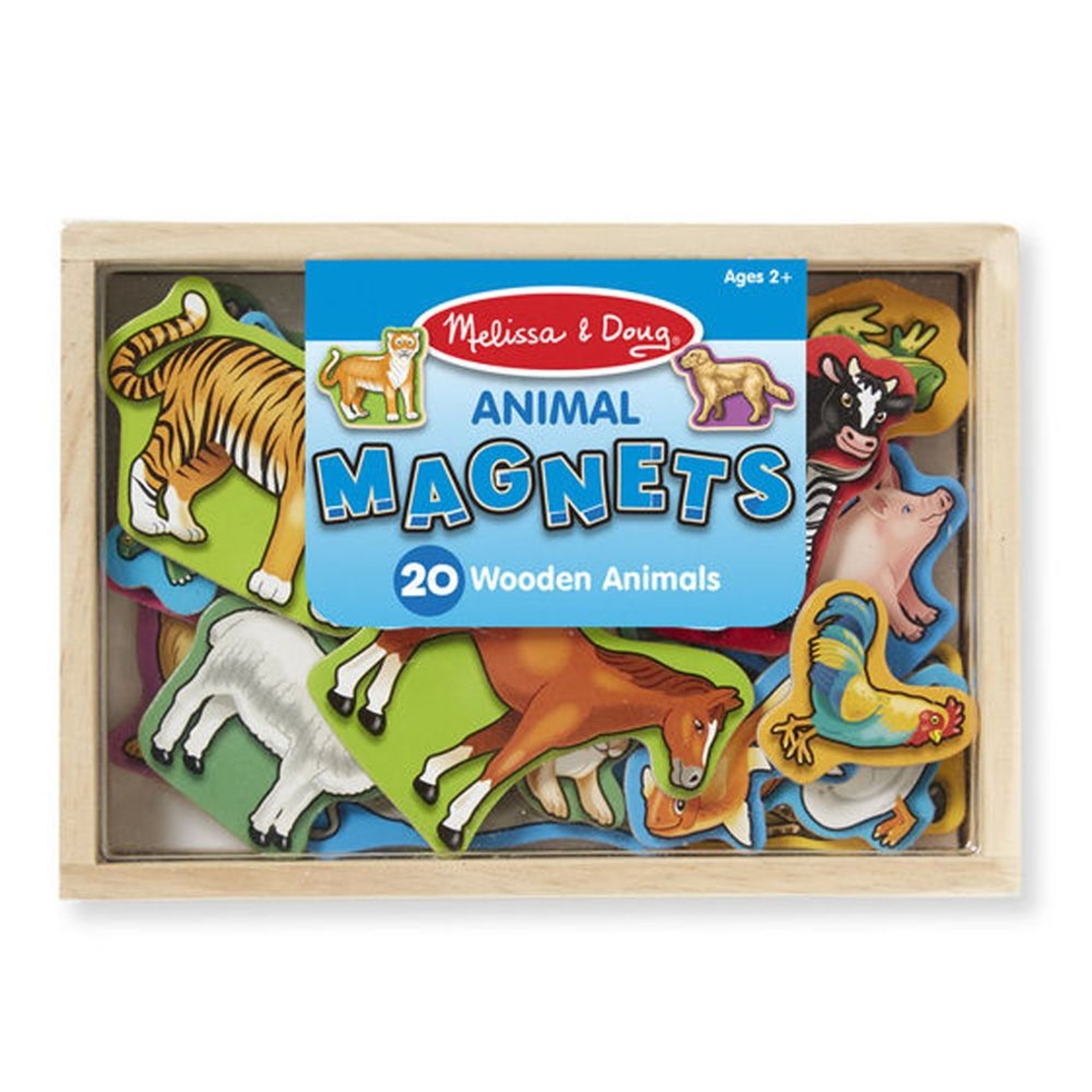 Дървени магнити животни Melissa and Doug 10475