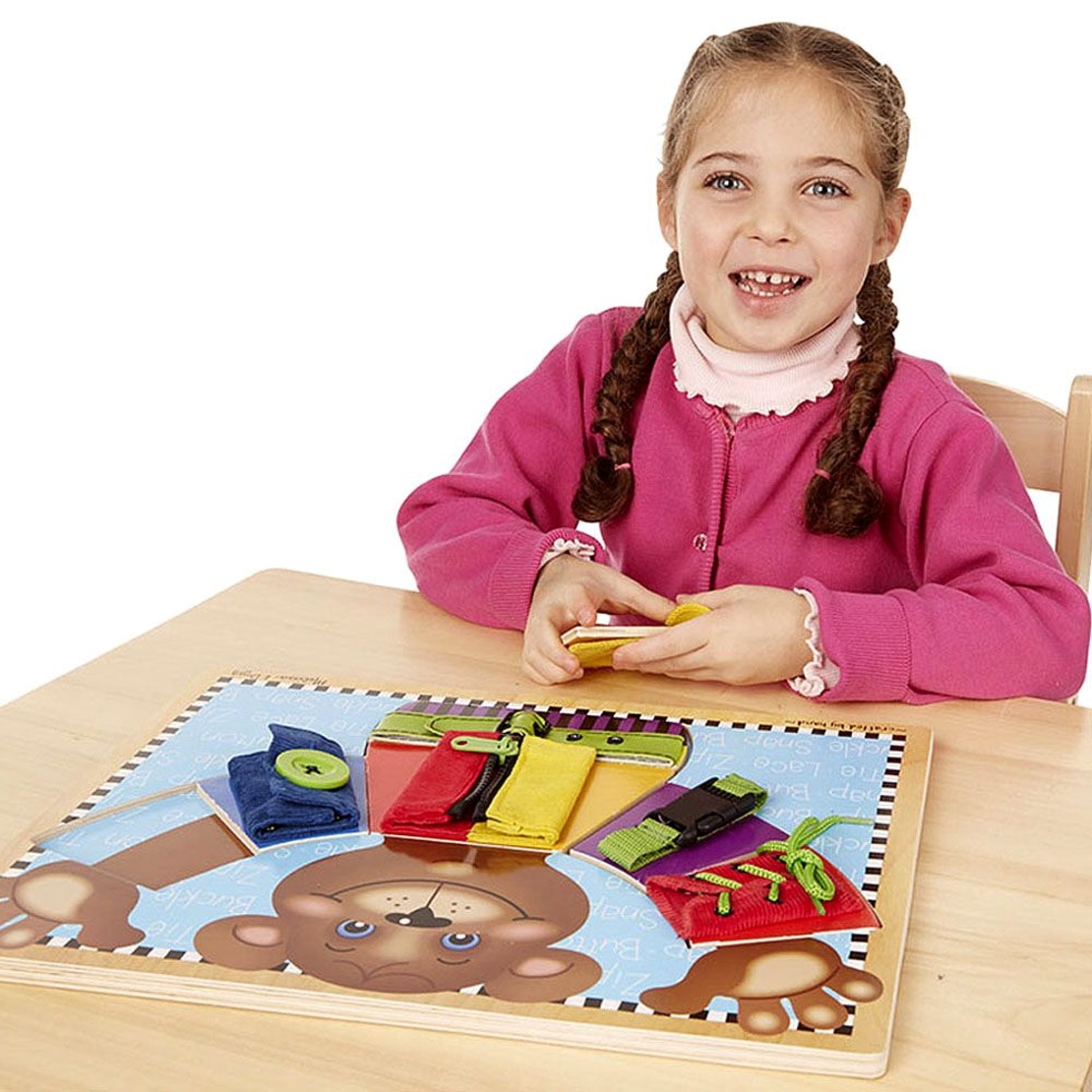 Дървен борд Melissa and Doug Основни умения 13784