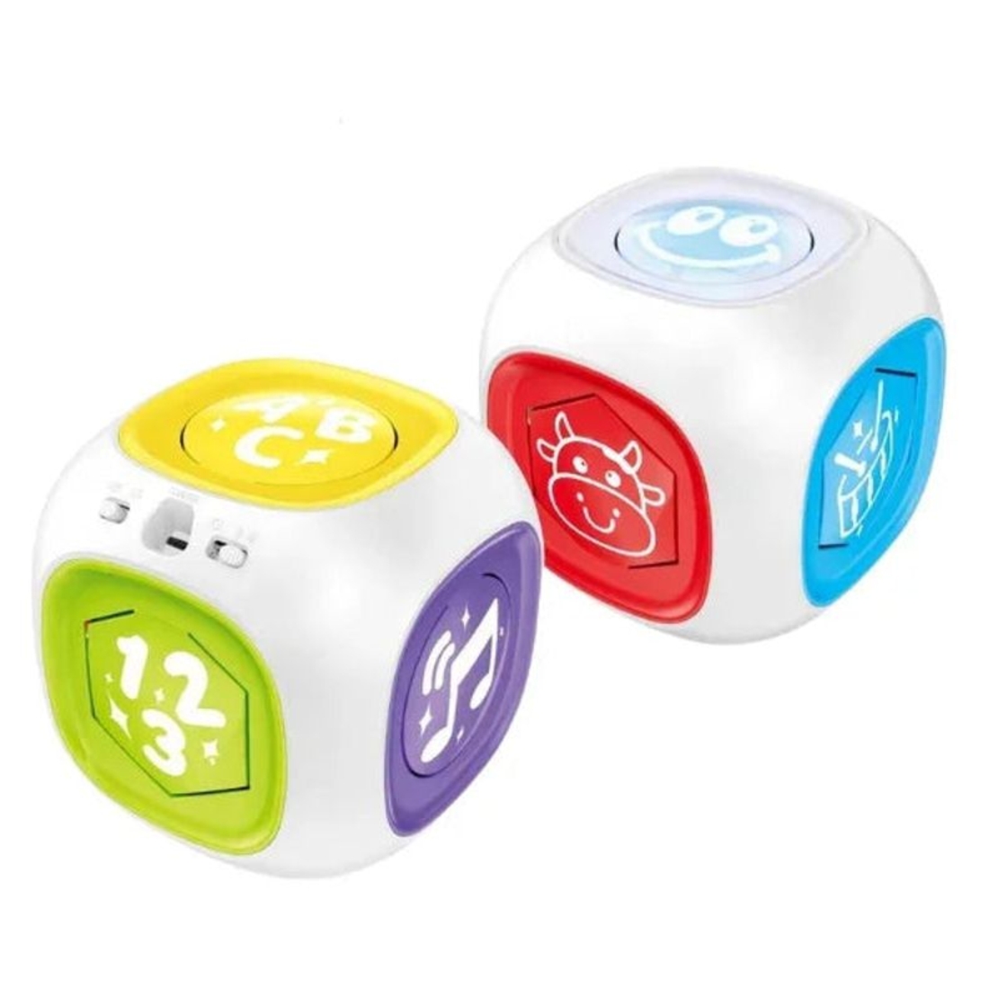 Бебешки музикален куб 6в1 Raya Toys Kids Zone, Английски и Испански език