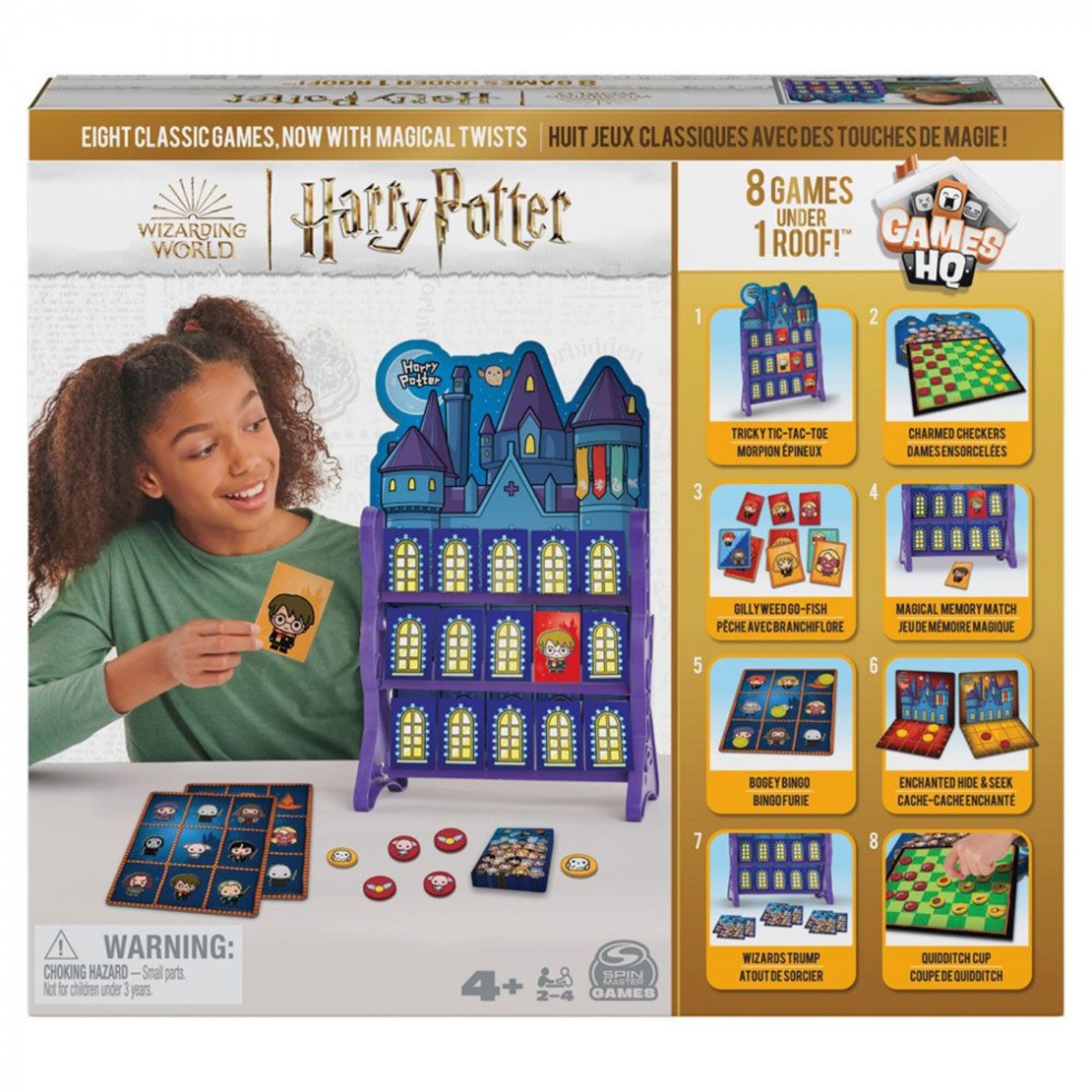 Настолна игра Spin Master Harry Potter 8 в 1