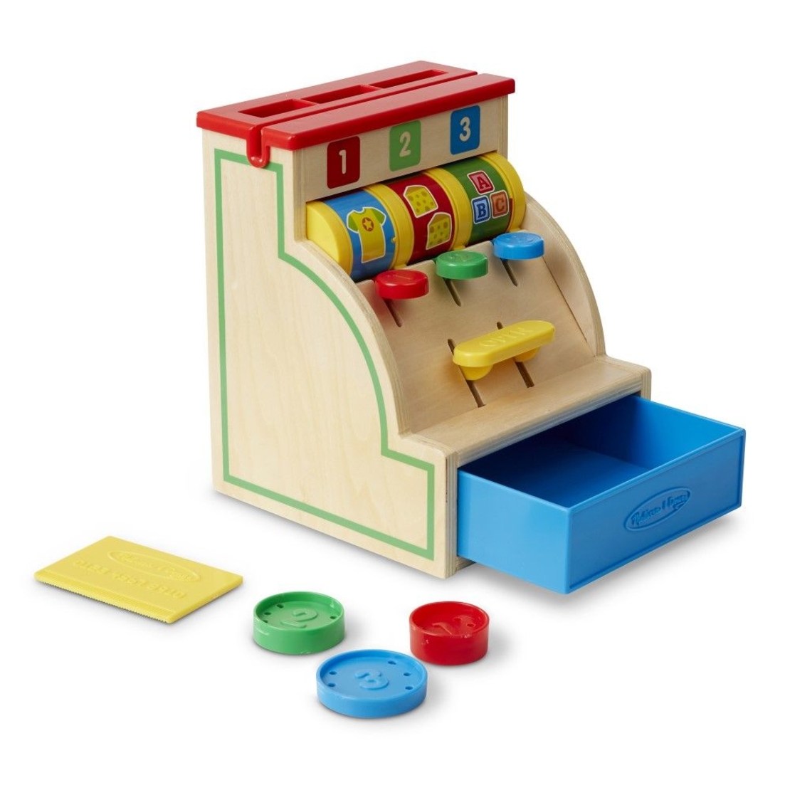 Дървен детски касов апарат Melissa and Doug 13378