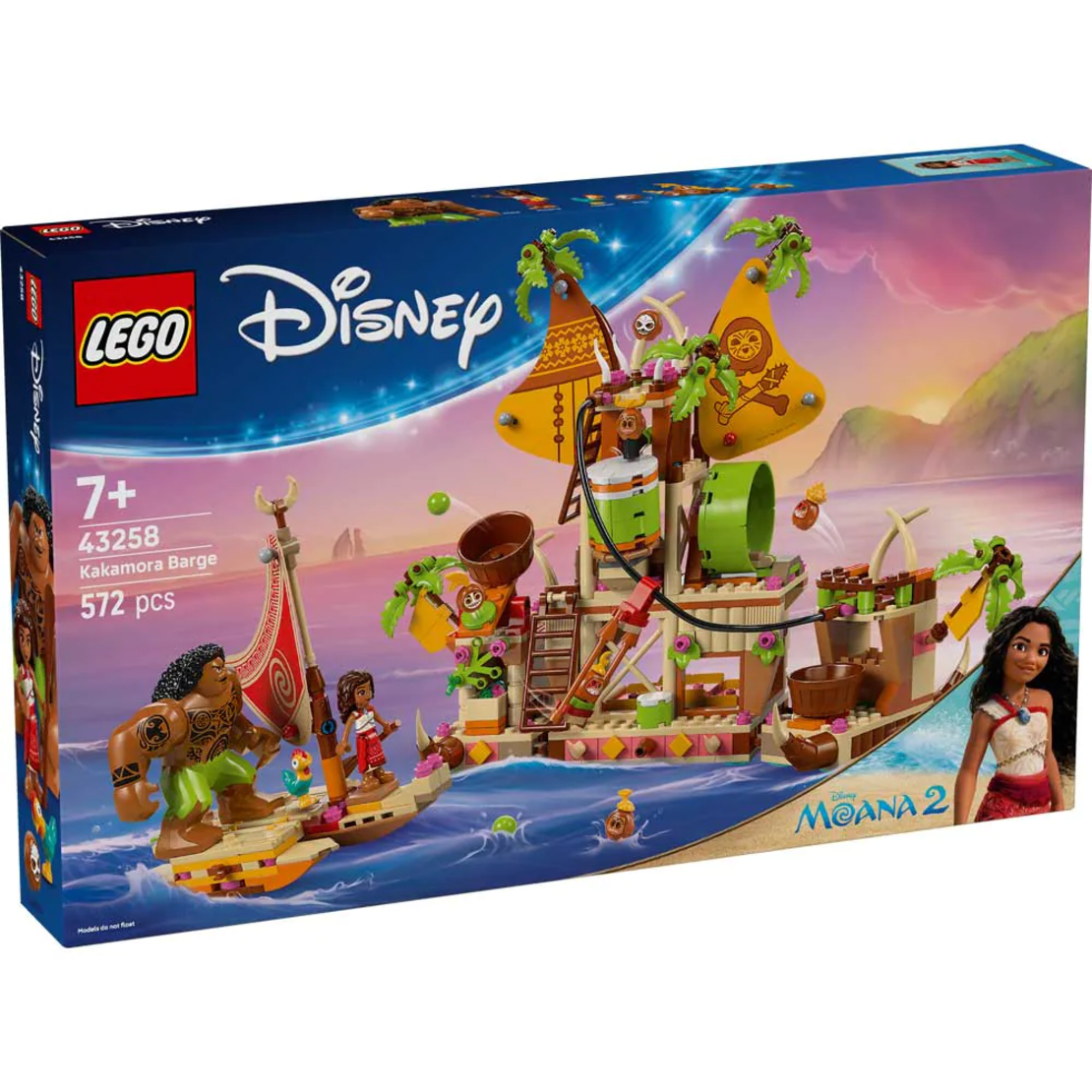 LEGO® Disney Moana 2 Баржата на Какаморите 43258