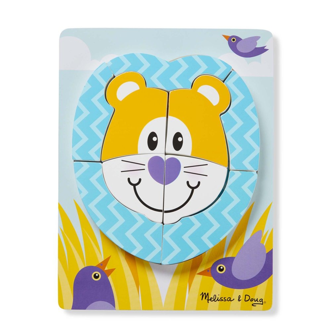 Дървен пъзел Melissa&Doug Сафари 40131