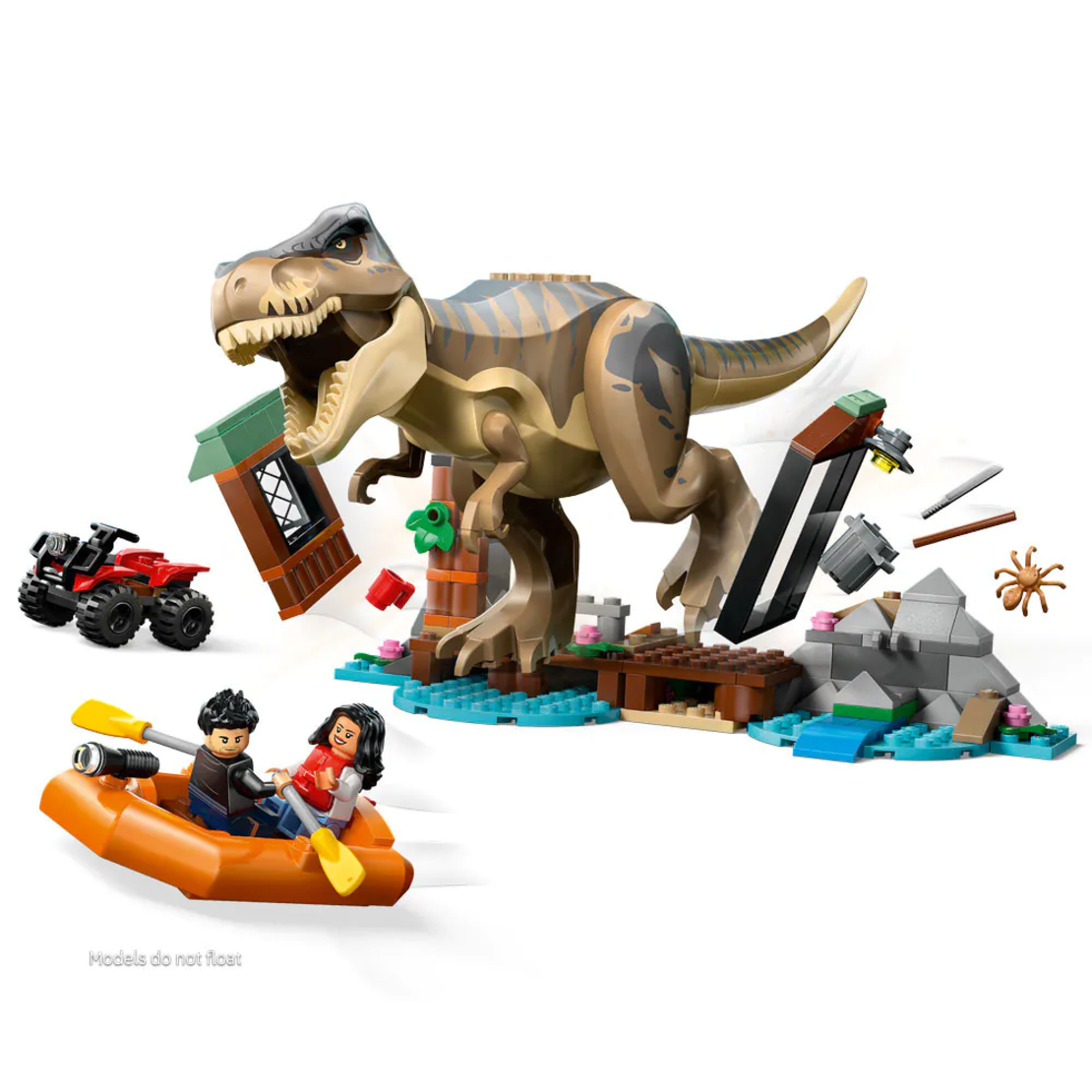 LEGO® Jurassic World Бягство по реката от тиранозавър рекс 76975
