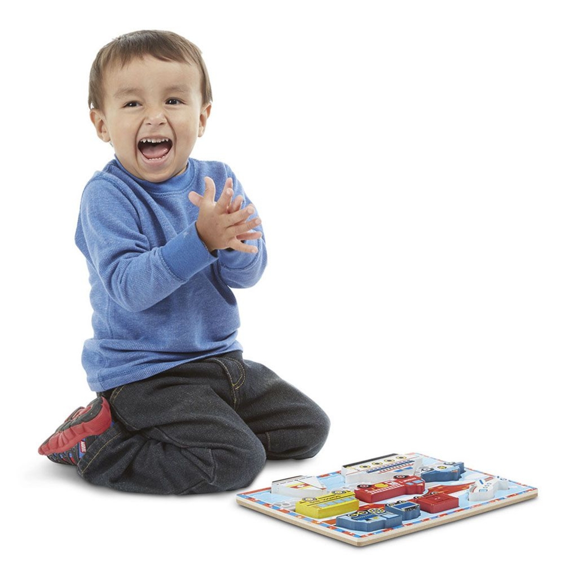 Дървен пъзел Melissa and Doug Превозни средства 13725