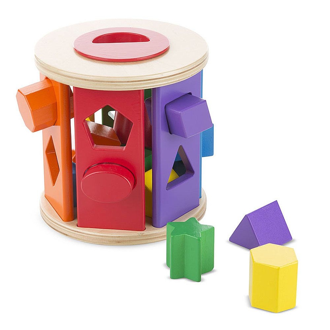 Дървен сортер ролка с форми Melissa and Doug 19041