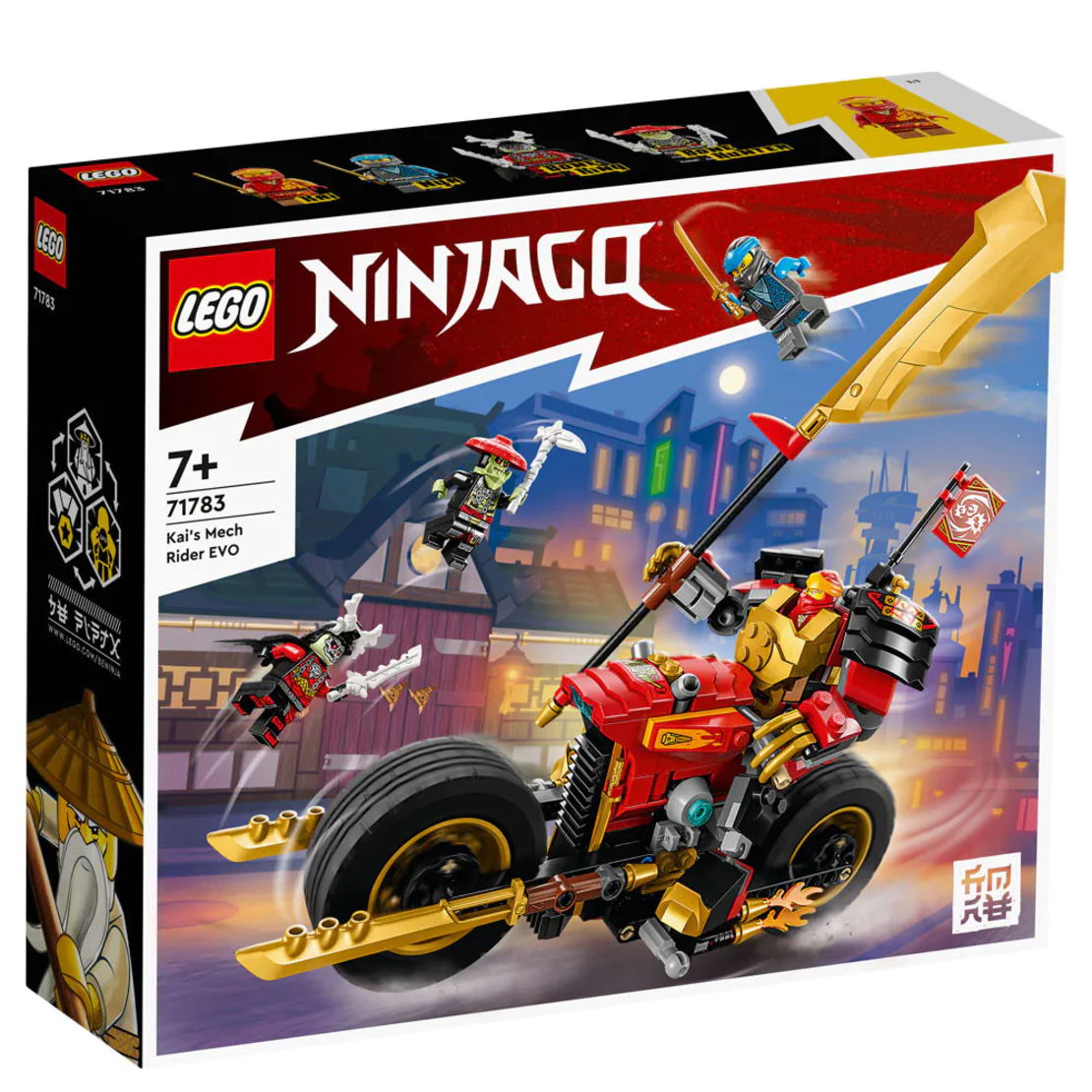 LEGO® NINJAGO® Роботът нападател на Kai EVO 71783