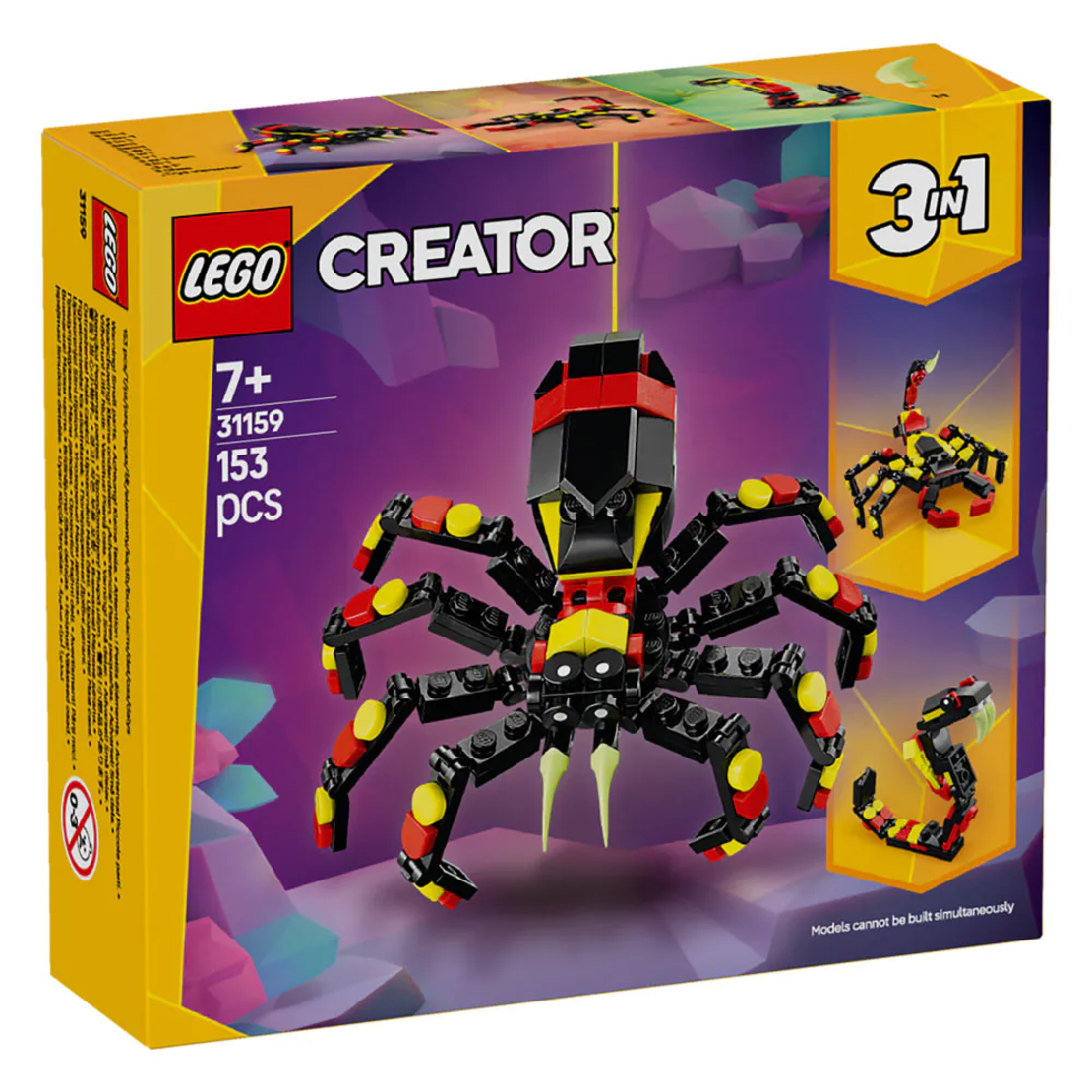 LEGO® Creator Диви животни Изненадващ паяк 31159