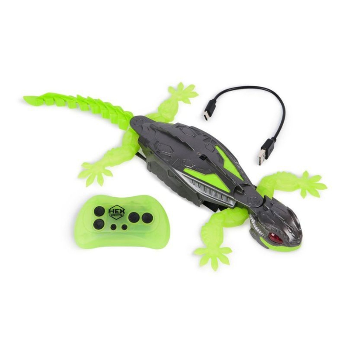 Интерактивна играчка Spin Master HEX Bots Wall Crawler Gecko
