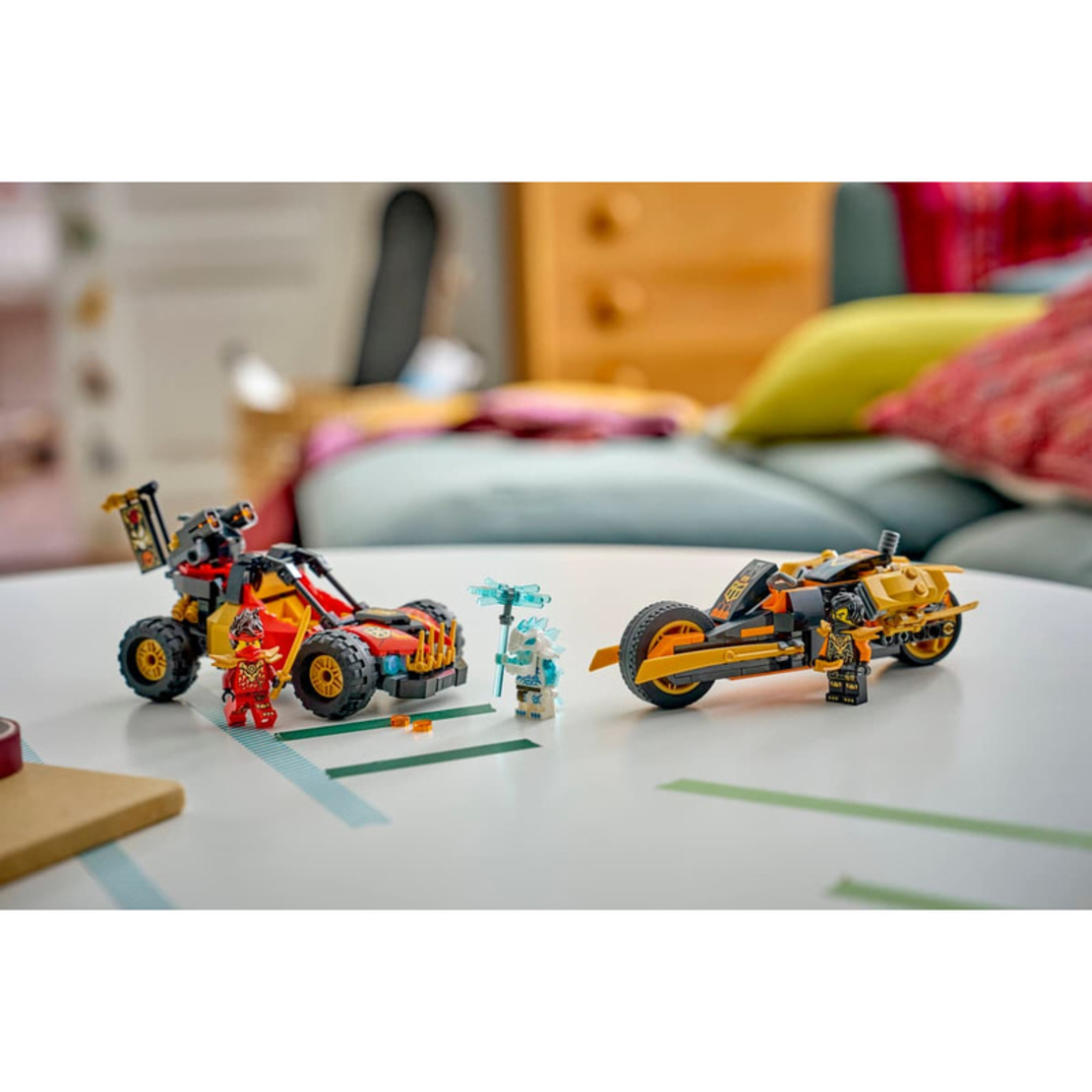LEGO® NINJAGO® Комбинирани превозни средства на Кай и Коул 71864