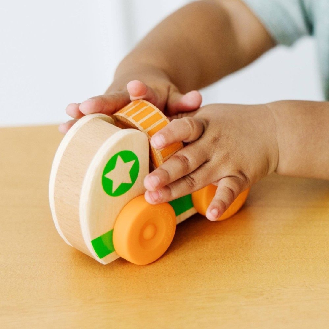 Дървена кола Melissa and Doug Star Car 30748, Асортимент
