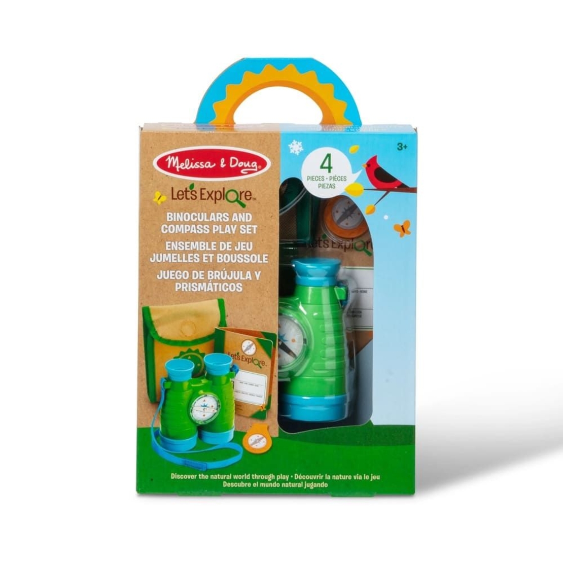 Детски игрален комплект Melissa and Doug Бинокъл и компас 30818