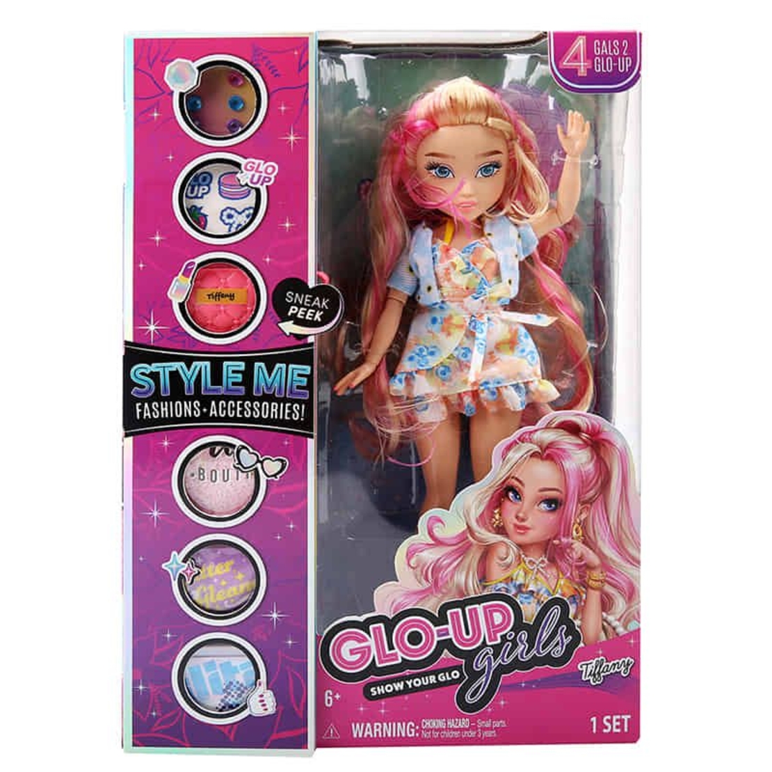 Кукла Raya Toys GLO-UP Girls Style me Tiffany, с аксесоари