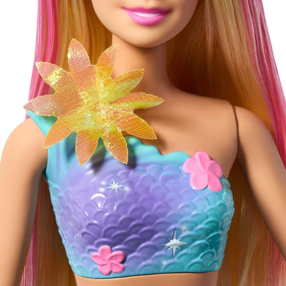 Кукла Mattel Barbie Blooming Flowers Русалка, JDM72