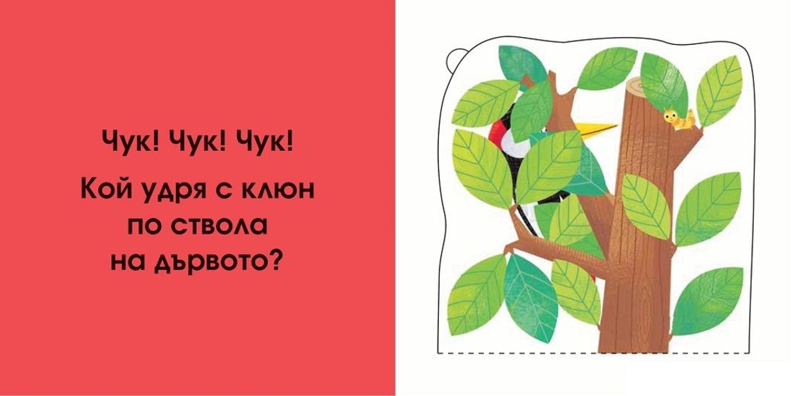 Кой се крие тук? В гората