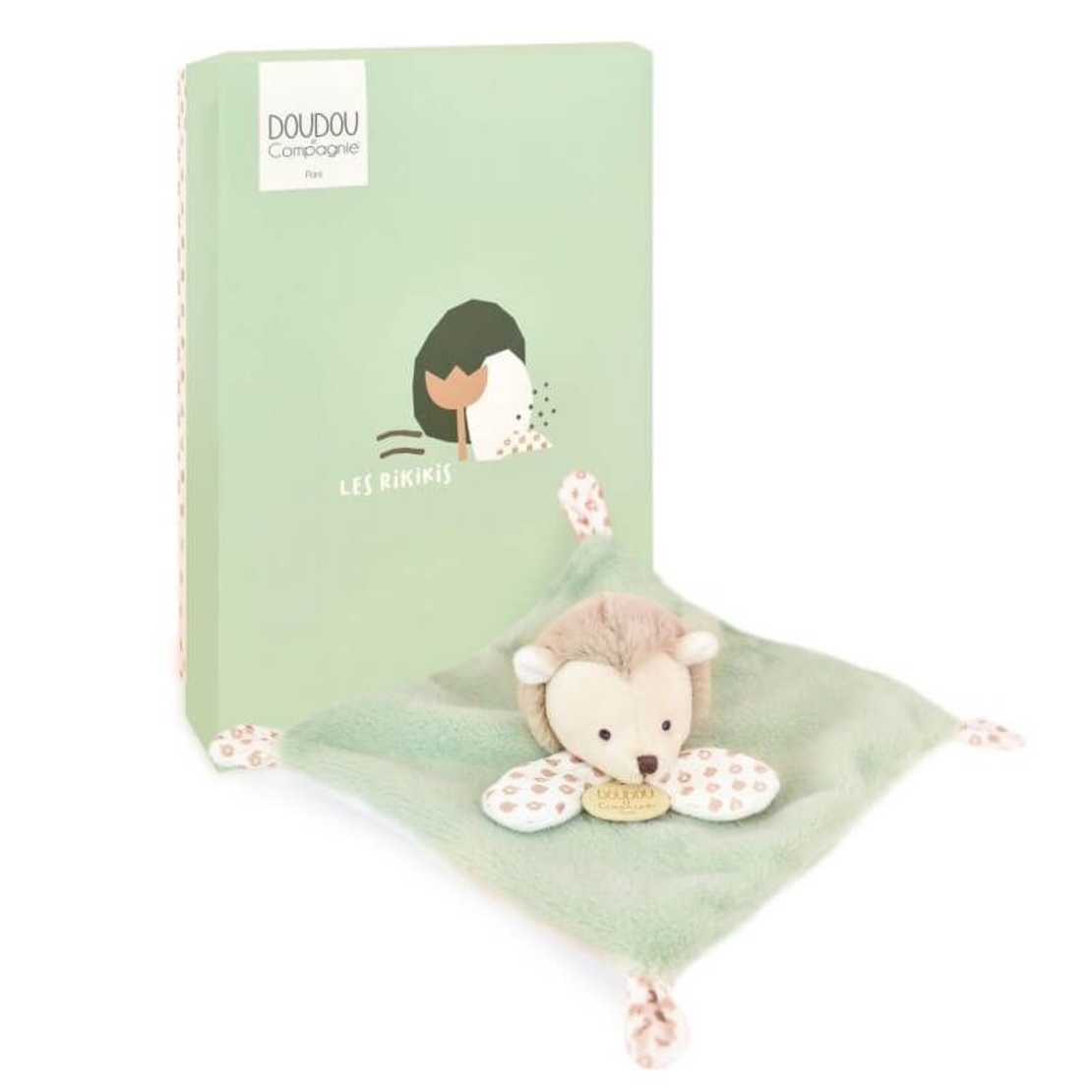 Плюшена играчка за гушкане Doudou Les Rikikis таралеж 19 см, DC4156