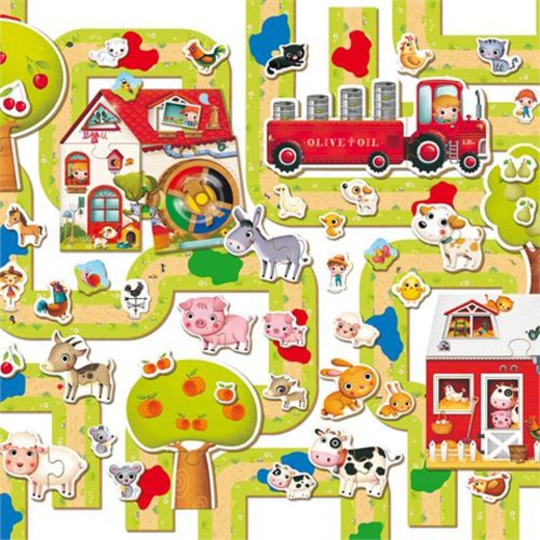 50 игри Lisciani Ludattica Фермата 51564