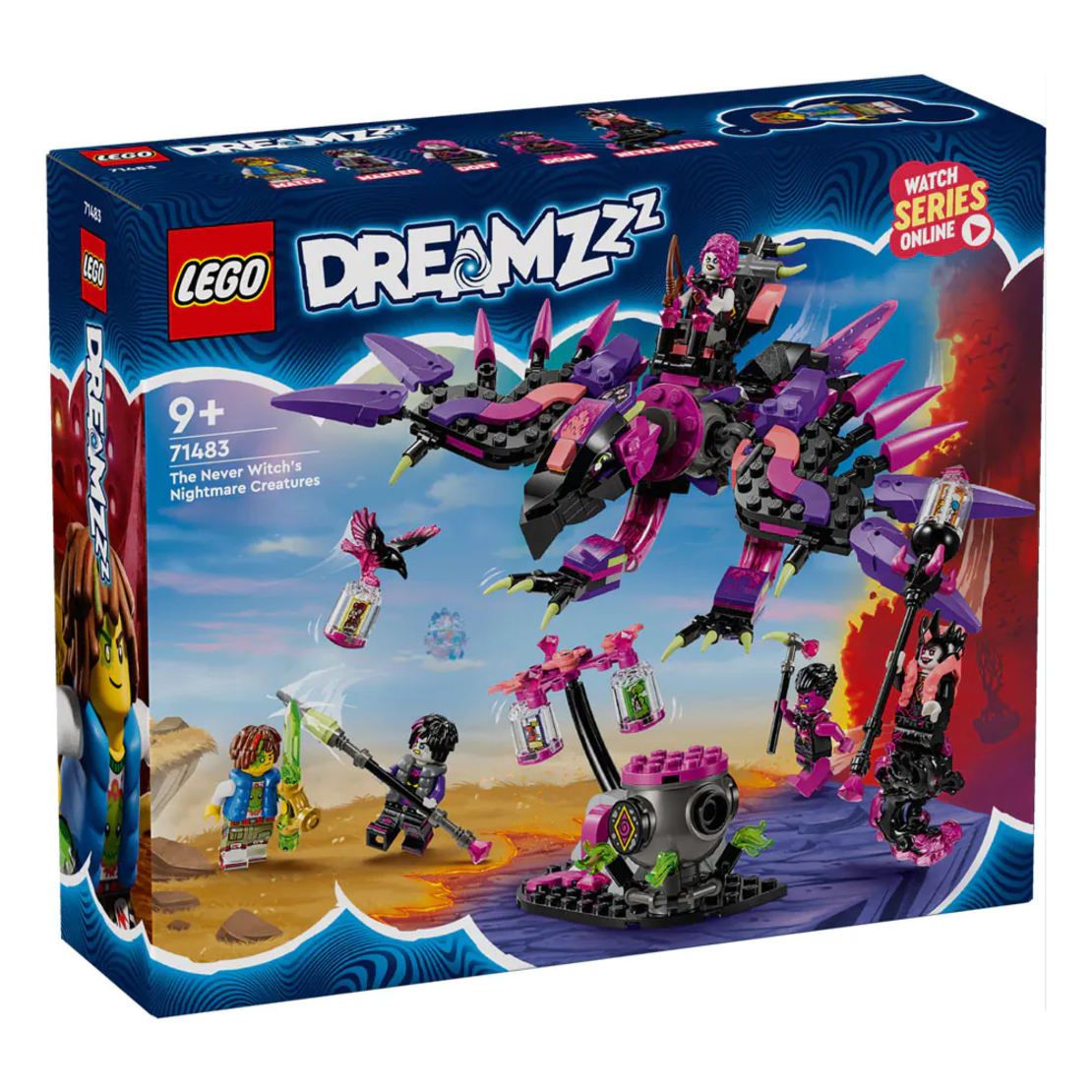 LEGO® DREAMZzz™ Кошмарните създания на Вещицата 71483