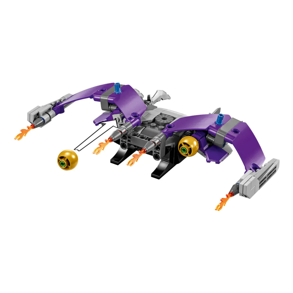 LEGO® Marvel Фигура за изграждане Зеления гоблин 76284