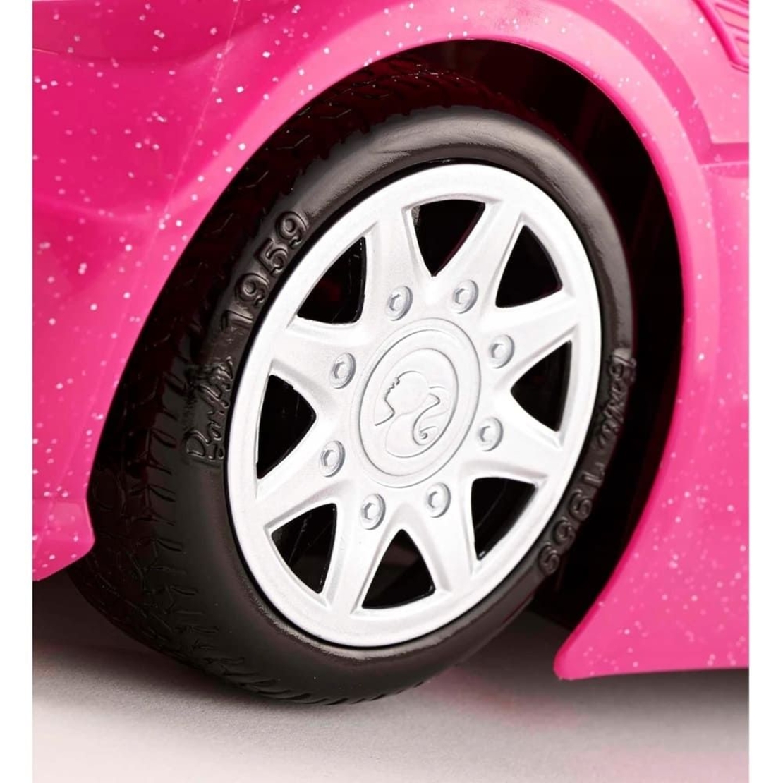 Игрален комплект Mattel Barbie с розов автомобил