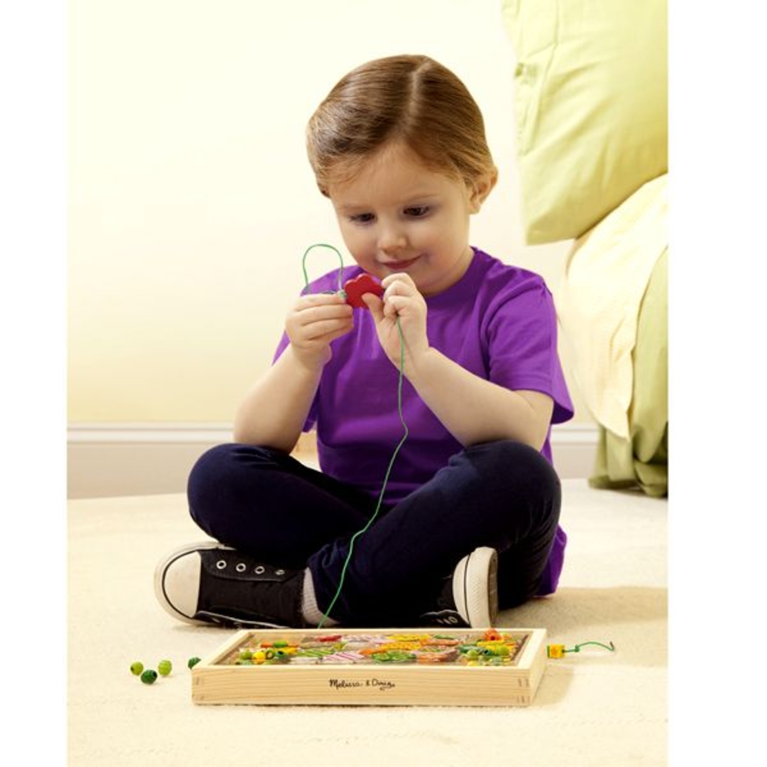 Дървени бижута Melissa and Doug Цветя 14178