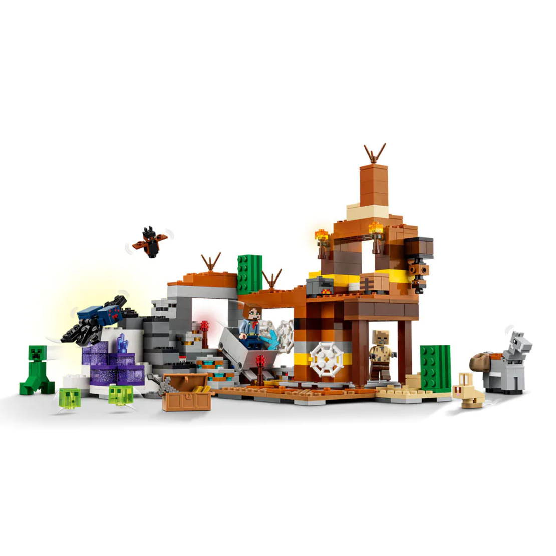 LEGO® Minecraft® Миньорска шахта в неплодородните земи 21263