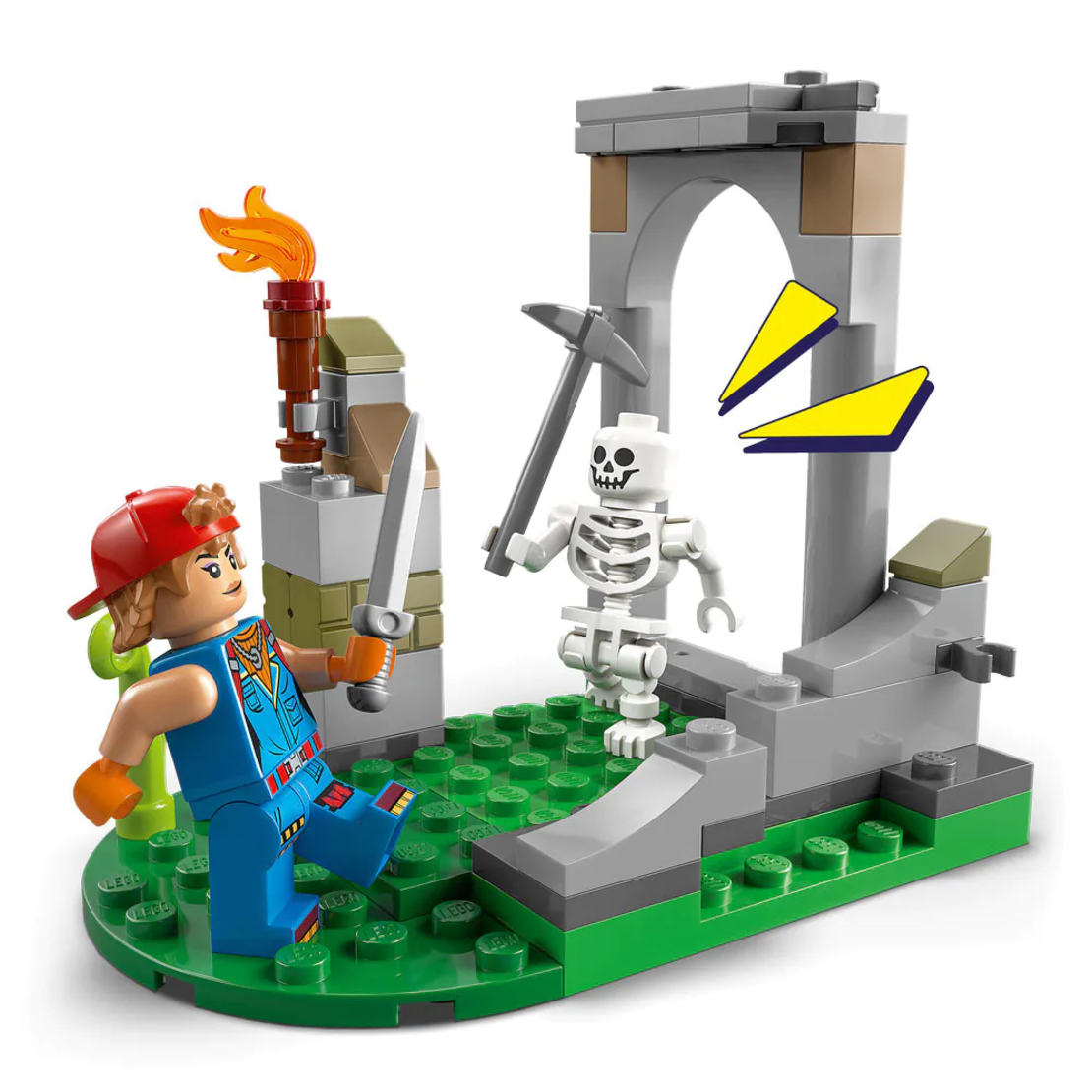 LEGO® Fortnite® Лагерът на Peely и Sparkplug 77075