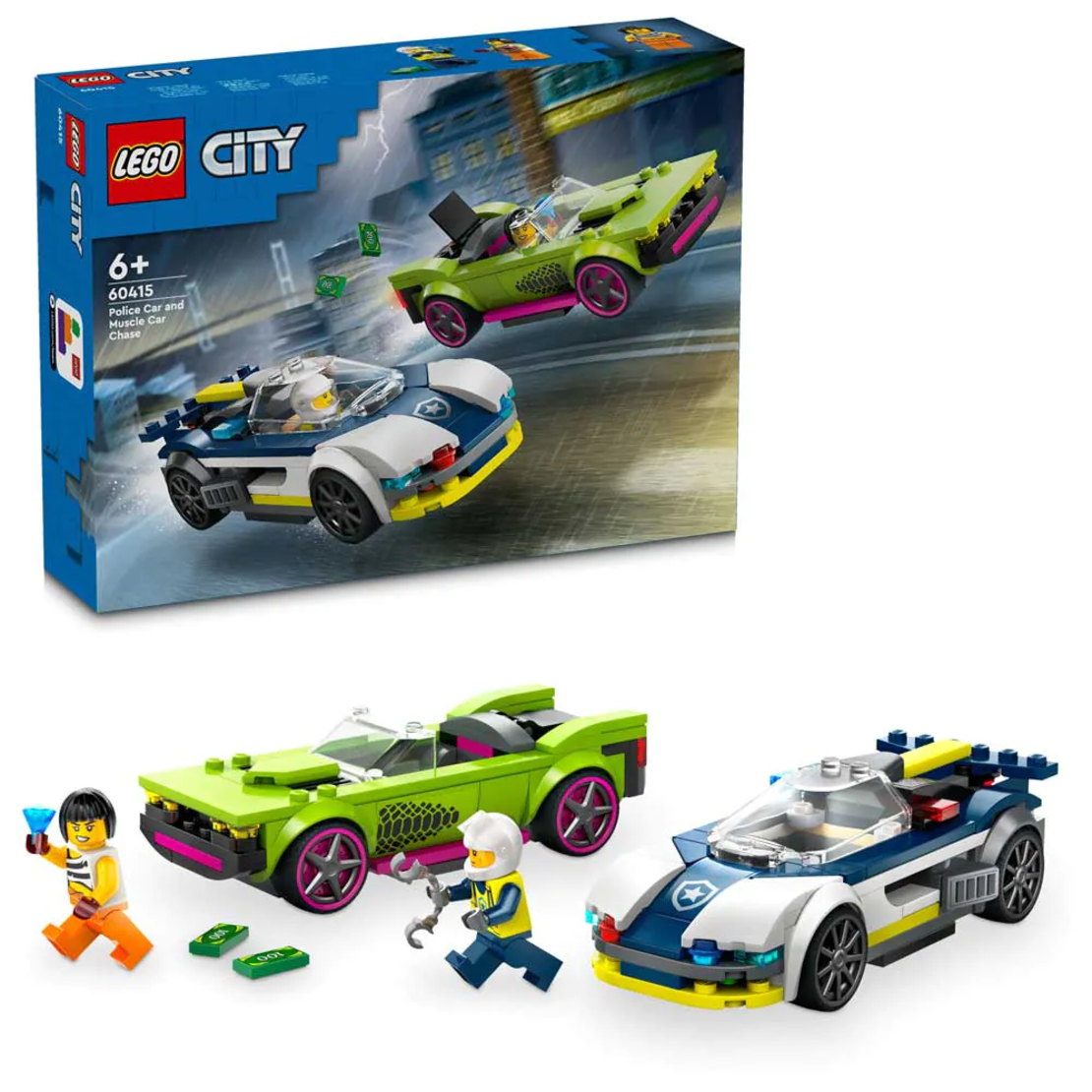 LEGO® City Преследване с полицейска кола 60415