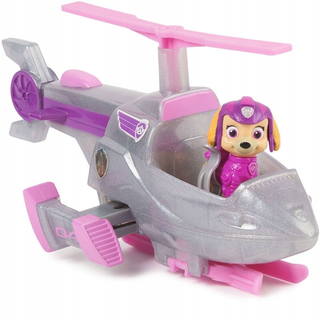 Игрален комплект Spin Master Paw Patrol The Mighty Movie Превозни средства и фигурки Чейс и Скай