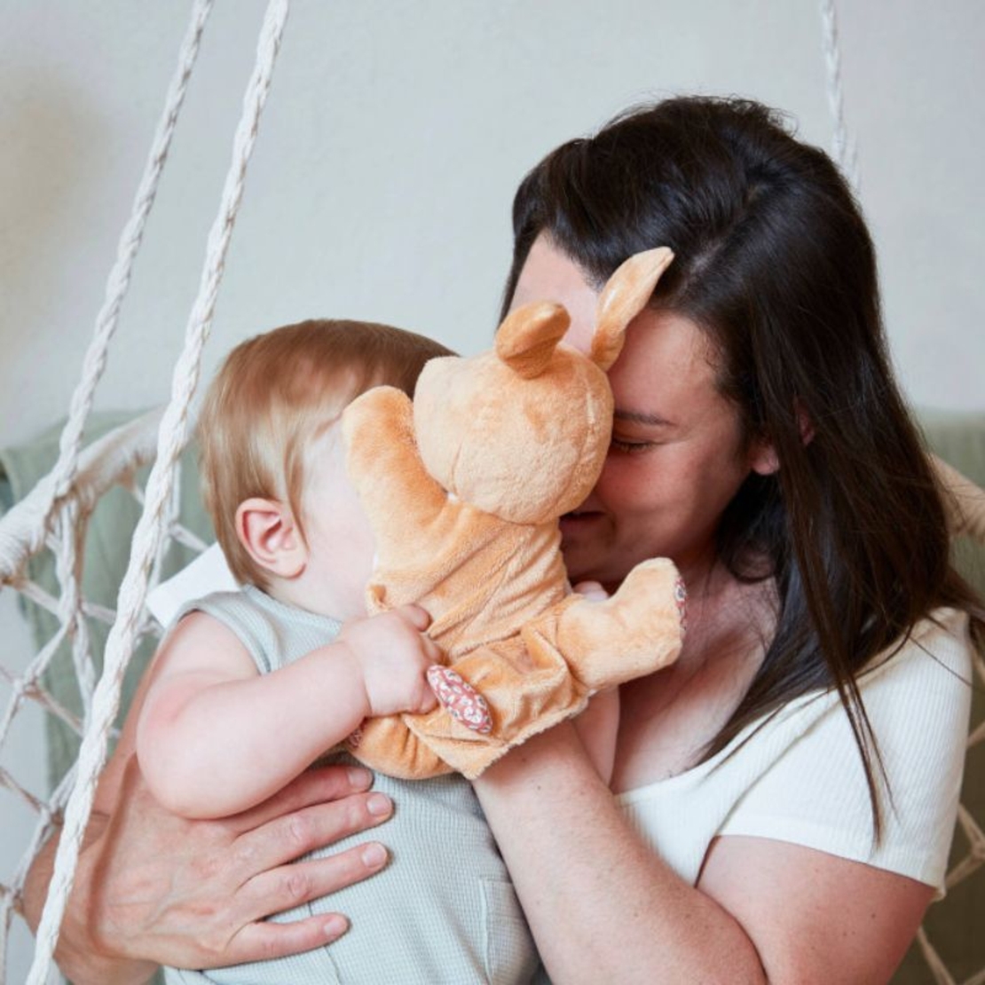 Петрушка за куклен театър Kaloo Зайче, 24см.